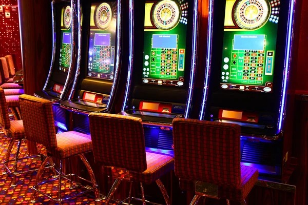 Live blackjack table with professional croupier