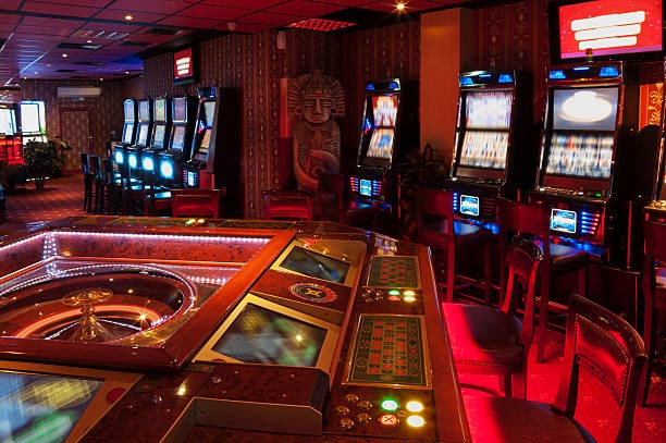 Roulette wheel in action during live stream